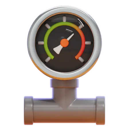 PRESSURE GAUGE  3D Icon