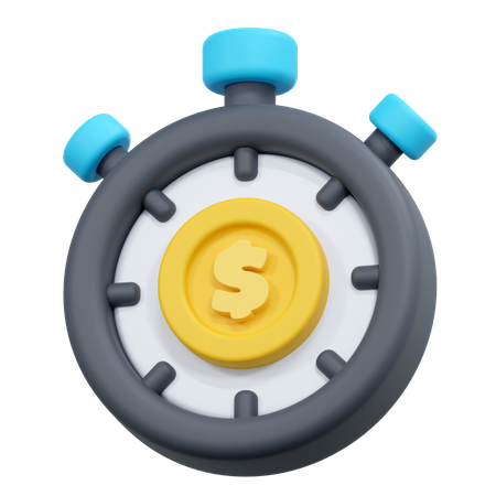 Préstamo de dinero  3D Icon