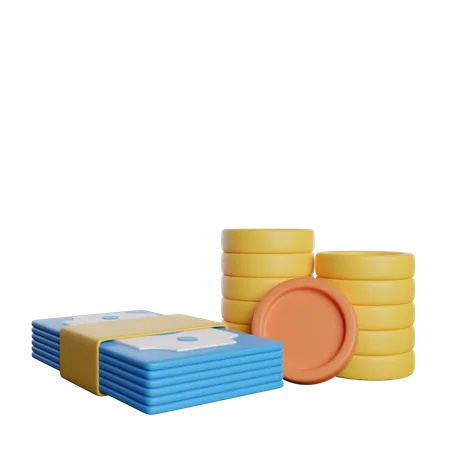 Presupuesto De Dinero En Efectivo 3D Icon