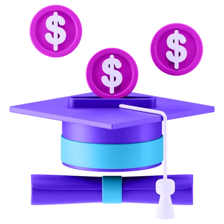 Presupuesto de educación  3D Icon