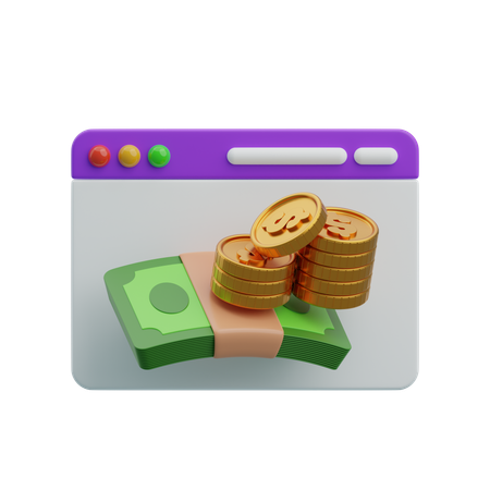 Presupuesto financiero  3D Icon