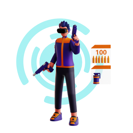 Prêt à tirer  3D Icon