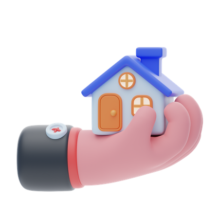 Prêt hypothécaire  3D Icon