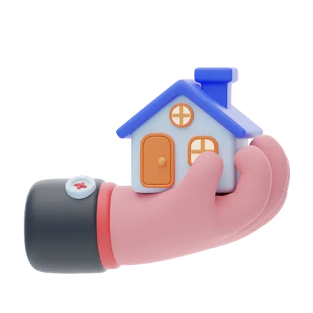 Prêt hypothécaire  3D Icon