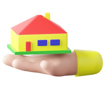 Prêt immobilier  3D Icon