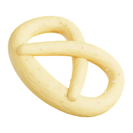 Pretzel  3D Icon