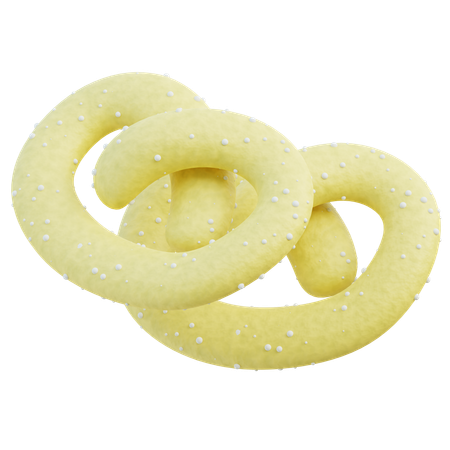 Pretzel  3D Icon