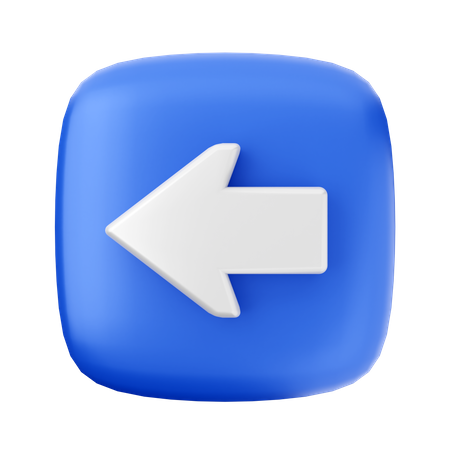 Previous Arrow  3D Icon