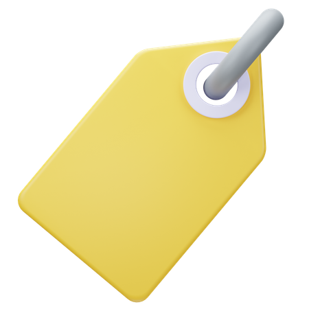 Cartellino del prezzo  3D Icon