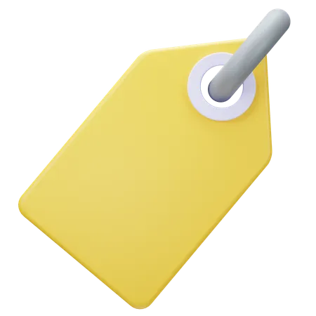 Cartellino del prezzo  3D Icon