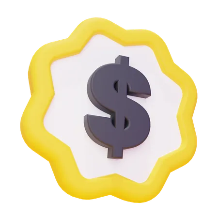 Price Badge  3D Icon