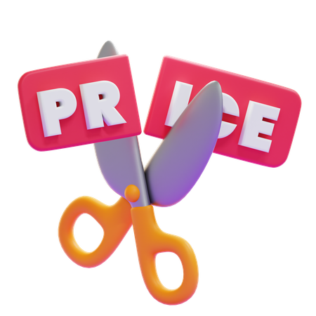 PRICE CUT  3D Icon