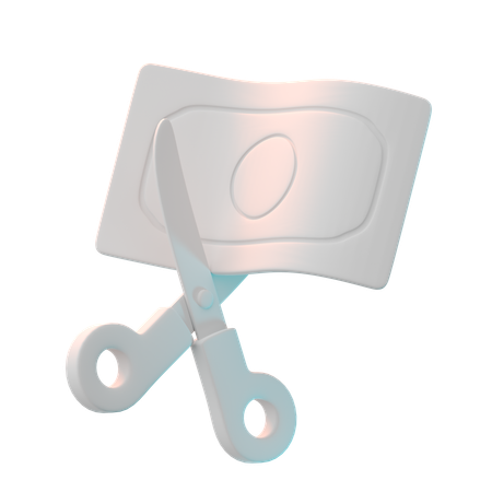 Price Cut  3D Icon