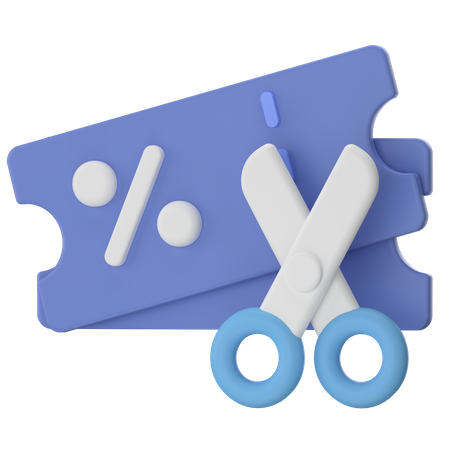 Price cut  3D Icon