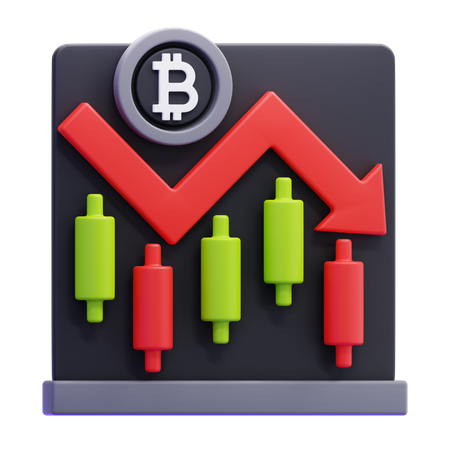 Price Down  3D Icon