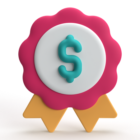 Price Label  3D Icon