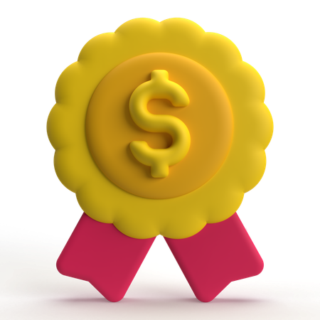 Price Medal  3D Icon