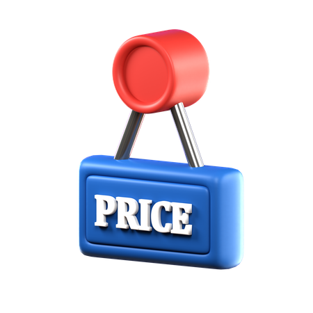 Price Sign  3D Icon