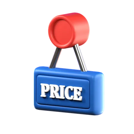 Price Sign  3D Icon