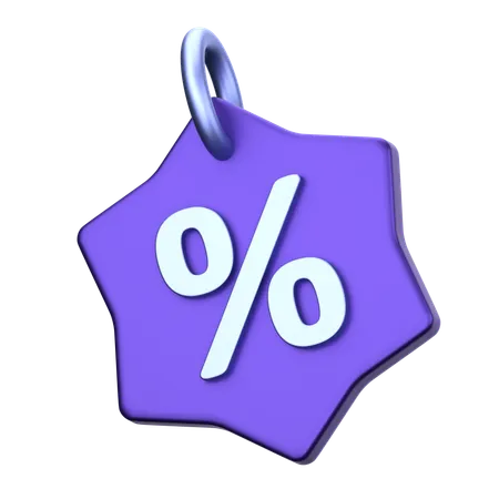 Price Tag  3D Icon