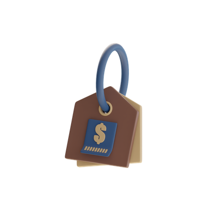 가격표  3D Icon