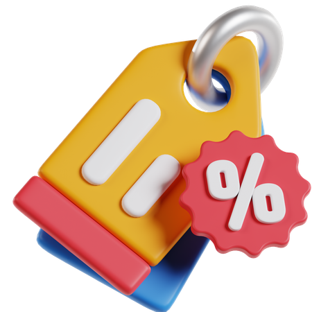 Price Tag  3D Icon