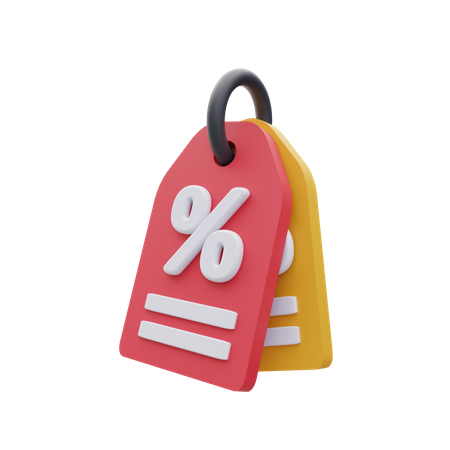 Price Tag  3D Icon