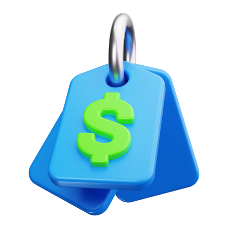 Price Tag  3D Icon