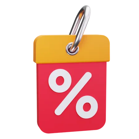 Price Tag  3D Icon