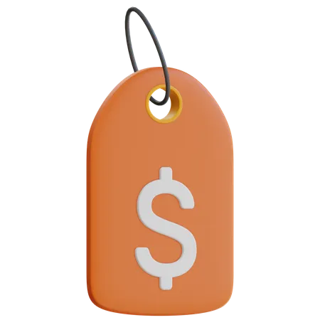 Price Tag  3D Icon