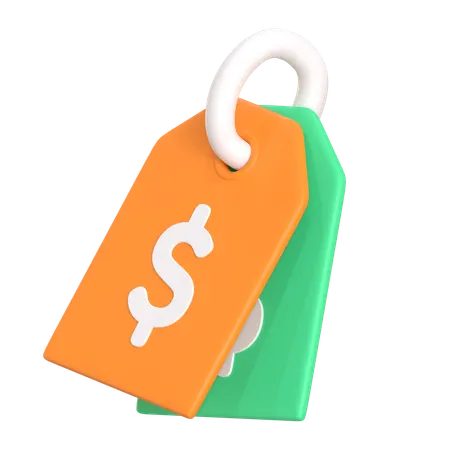 Price Tag  3D Icon