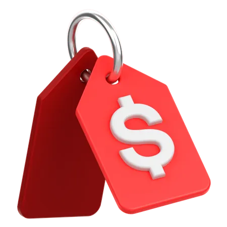 Price Tag  3D Icon