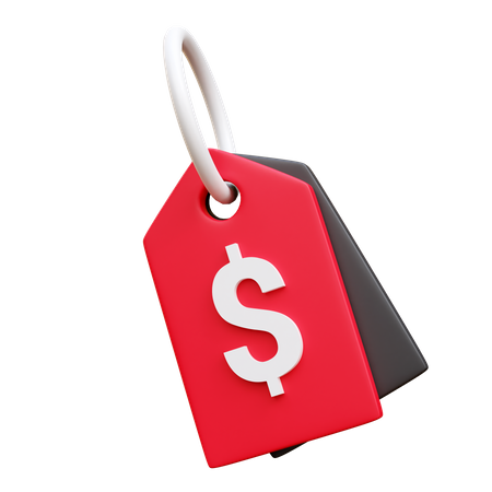 Price Tag  3D Icon