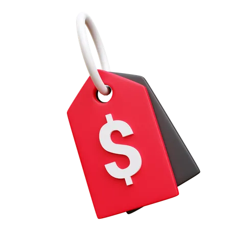 Price Tag  3D Icon