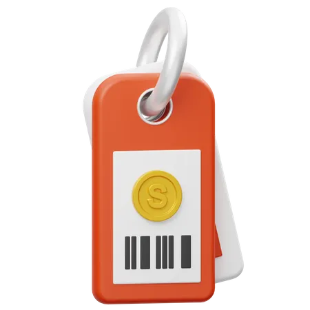 Price Tag  3D Icon
