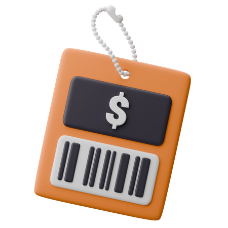 Price Tag  3D Icon