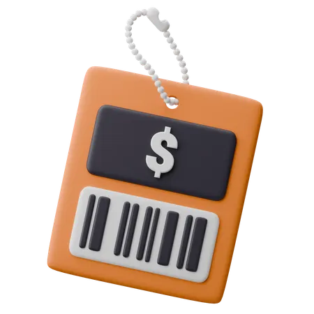 Price Tag  3D Icon