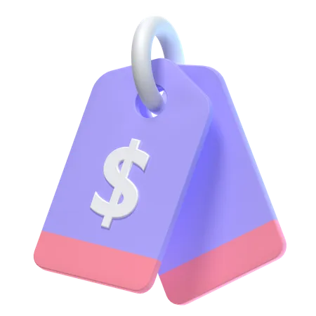 Price Tag  3D Icon