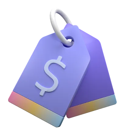 Price Tag  3D Icon
