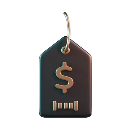 Price Tag  3D Icon