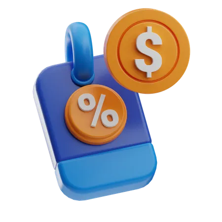 Price Tag  3D Icon