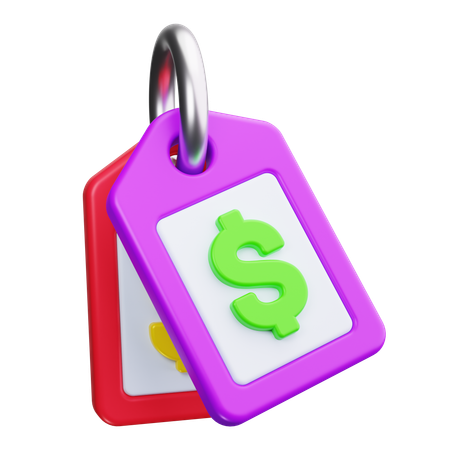 Price Tag  3D Icon