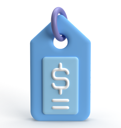 Price Tag  3D Icon