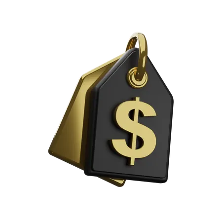 Price Tag  3D Icon