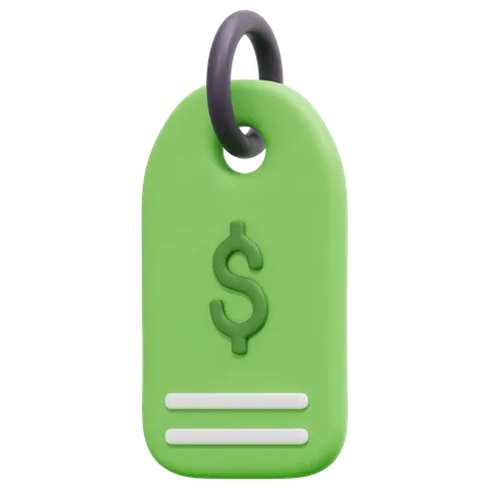 Price Tag  3D Icon
