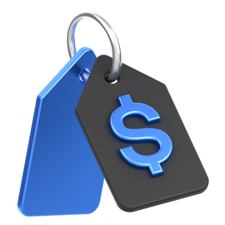 Price Tag  3D Icon