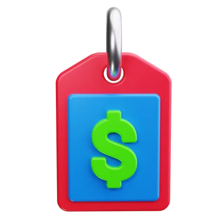 Price Tag  3D Icon