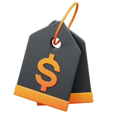 Price Tag  3D Icon