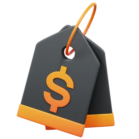 Price Tag  3D Icon