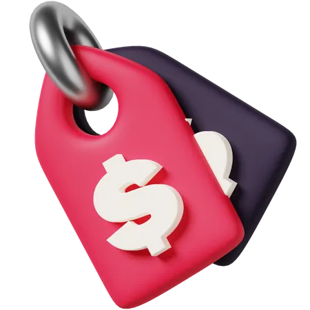 Price Tag  3D Icon
